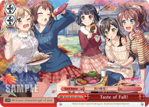 Taste of Fall! (BD/EN-W03-088) — BanG Dream! Girls Band Party! MULTI LIVE