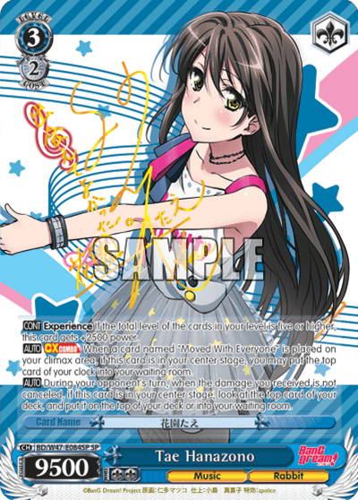 Tae Hanazono (BD/W47-E084SP) — BanG Dream!