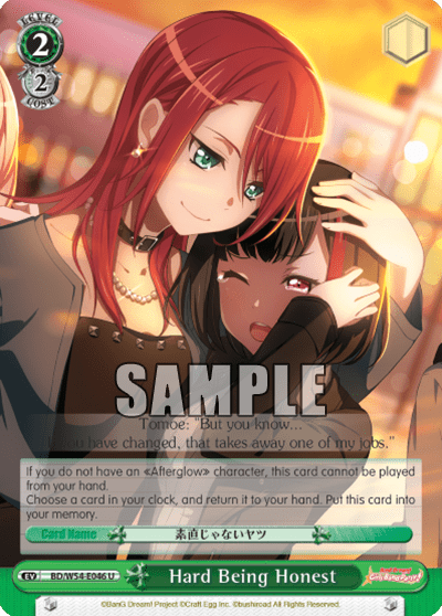 Hard Being Honest (BD/W54-E046) — BanG Dream! Girls Band Party!