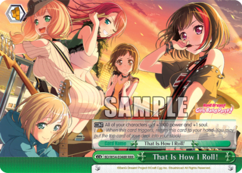 That Is How I Roll! (BD/W54-E048R) — BanG Dream! Girls Band Party!