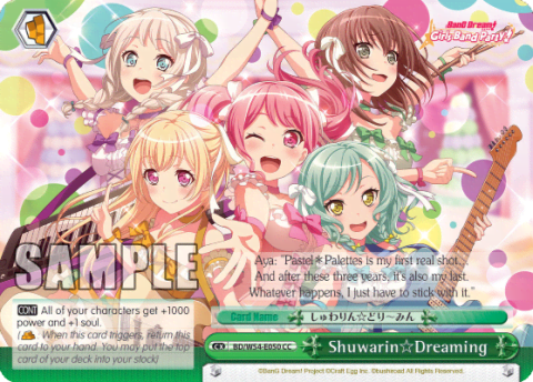 Shuwarin☆Dreaming (BD/W54-E050) — BanG Dream! Girls Band Party!