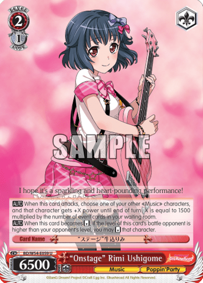 "Onstage" Rimi Ushigome (BD/W54-E059) — BanG Dream! Girls Band Party!
