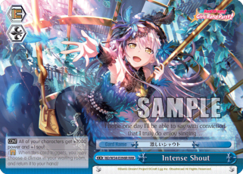 Intense Shout (BD/W54-E098R) — BanG Dream! Girls Band Party!