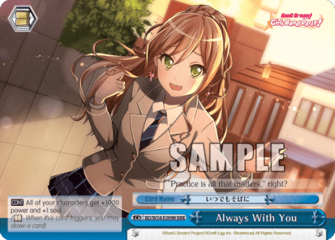 Always With You (BD/W54-E099R) — BanG Dream! Girls Band Party!