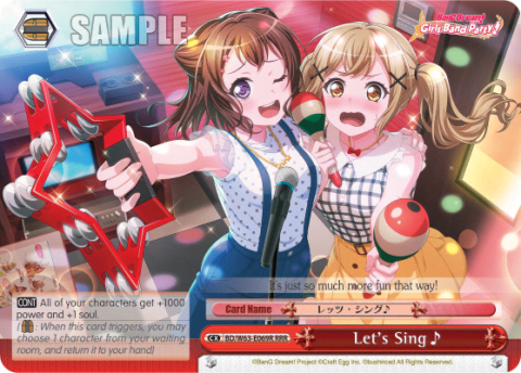 Let's Sing♪ (BD/W63-E069R) — BanG Dream! Girls Band Party! Vol.2