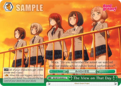 The View on That Day (BD/W73-E048) — BanG Dream! Vol.2