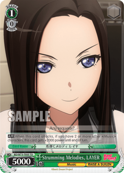 Strumming Melodies, LAYER (BD/W73-TE05) — [TD] BanG Dream! [RAISE A SUILEN]