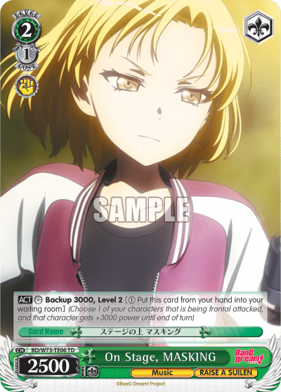 On Stage, MASKING (BD/W73-TE06) — [TD] BanG Dream! [RAISE A SUILEN]