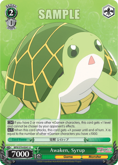 Awaken, Syrup (BFR/S78-E041) — BOFURI: I Don’t Want to Get Hurt, so I’ll Max Out My Defense.