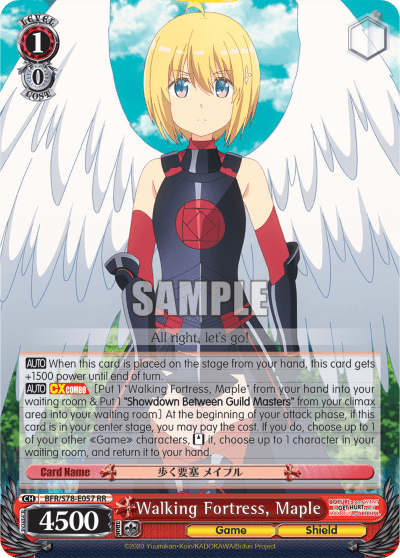 Walking Fortress, Maple (BFR/S78-E057) — BOFURI: I Don’t Want to Get Hurt, so I’ll Max Out My Defense.