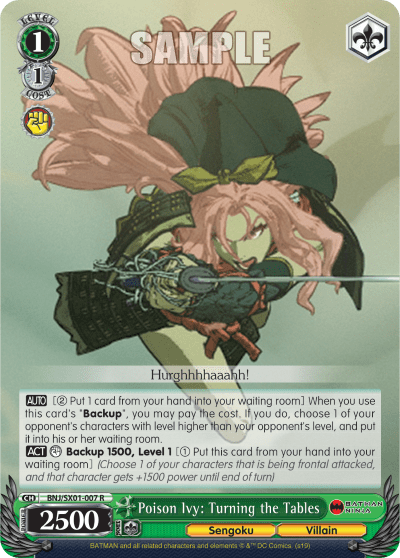 Poison Ivy: Turning the Tables (BNJ/SX01-007) — Batman Ninja