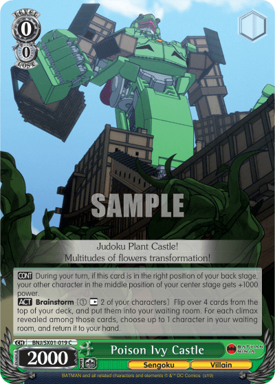 Poison Ivy Castle (BNJ/SX01-019) — Batman Ninja