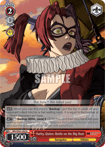 Harley Quinn: Battle on the Big Boat (BNJ/SX01-042) — Batman Ninja