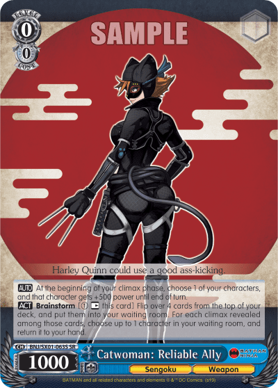 Catwoman: Reliable Ally (Holo) (BNJ/SX01-063S) — Batman Ninja