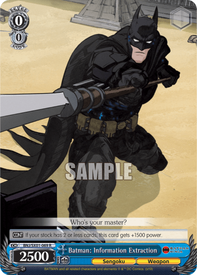 Batman: Information Extraction (BNJ/SX01-069) — Batman Ninja