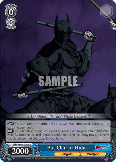 Bat Clan of Hida (BNJ/SX01-078b) — Batman Ninja