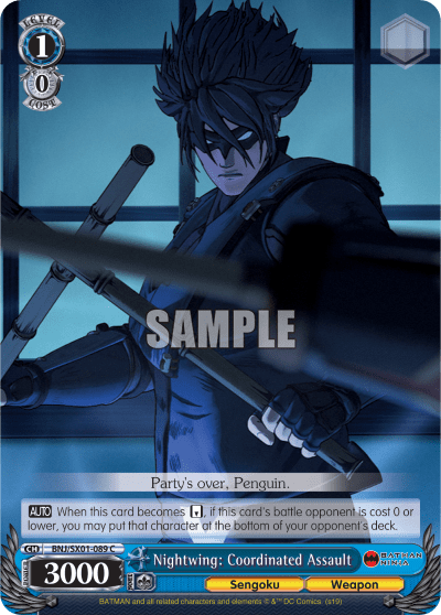 Nightwing: Coordinated Assault (BNJ/SX01-089) — Batman Ninja