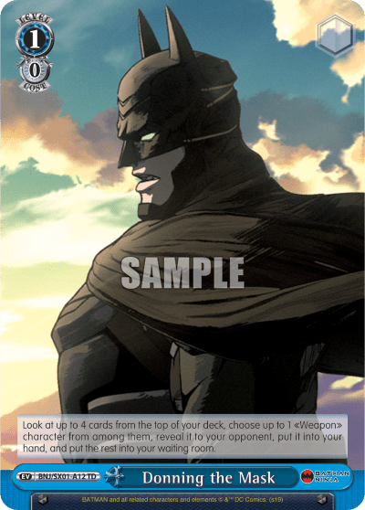 Donning the Mask (BNJ/SX01-A12) — 【Demo Deck】Batman Ninja