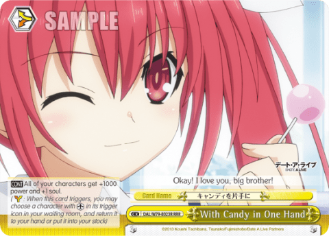 With Candy in One Hand (DAL/W79-E023R) — Date A Live