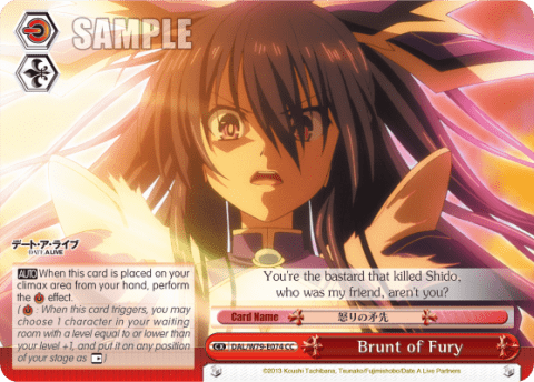 Brunt of Fury (DAL/W79-E074) — Date A Live