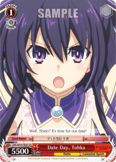 Date Day, Tohka (DAL/W79-TE07) — [TD] Date A Live