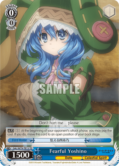 Fearful Yoshino (DAL/W79-TE13) — [TD] Date A Live