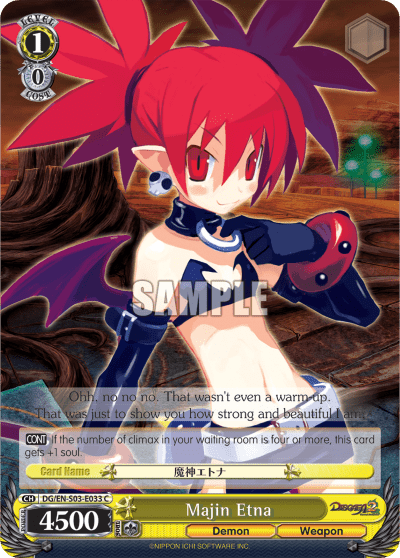 Majin Etna (DG/EN-S03-E033) — Disgaea