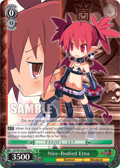 Nice-Bodied Etna (DG/EN-S03-E066) — Disgaea