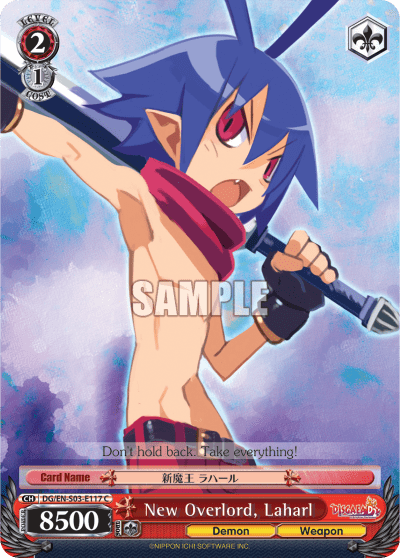 New Overlord, Laharl (DG/EN-S03-E117) — Disgaea