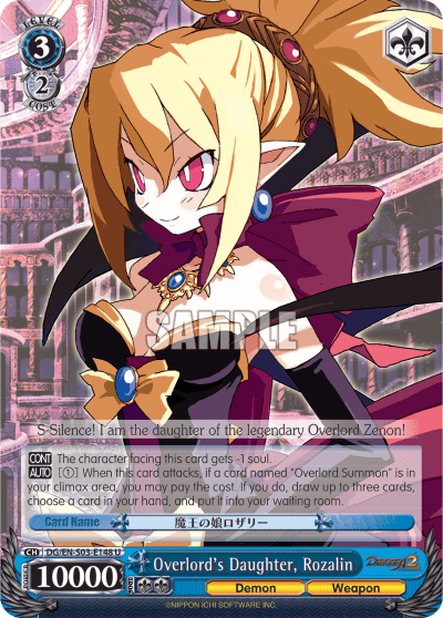 Overlord's Daughter, Rozalin (DG/EN-S03-E148) — Disgaea