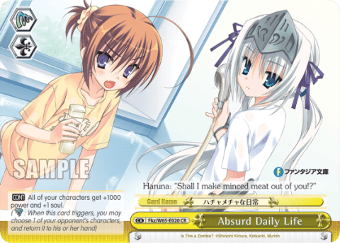 Absurd Daily Life (Fkz/W65-E020) — Fujimi Fantasia Bunko
