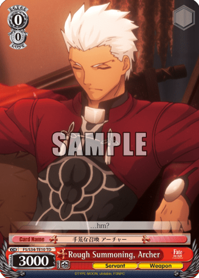Rough Summoning, Archer (FS/S34-TE10) — [TD] Fate/stay night [Unlimited Blade Works]