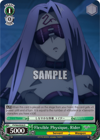 Flexible Physique, Rider (FS/S64-E030) — Fate/stay night [Heaven’s Feel]