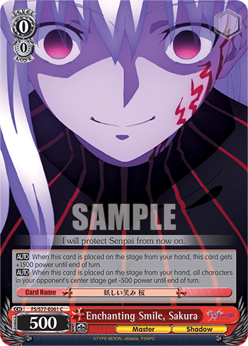 Enchanting Smile, Sakura (FS/S77-E061) — Fate/stay night [Heaven's Feel] Vol.2