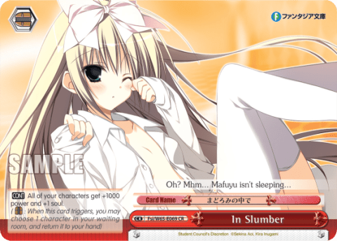 In Slumber (Fsi/W65-E069) — Fujimi Fantasia Bunko