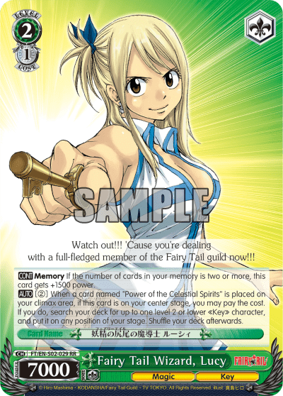 Fairy Tail Wizard, Lucy (FT/EN-S02-029) — FAIRY TAIL ver.E