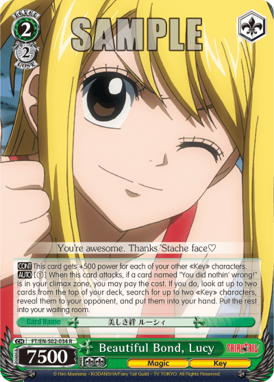 Beautiful Bond, Lucy (FT/EN-S02-034) — FAIRY TAIL ver.E