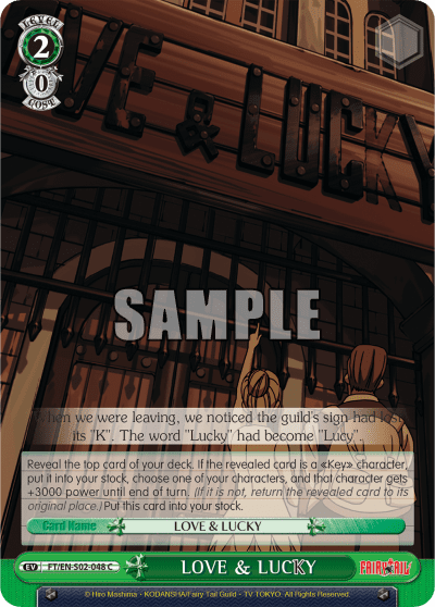 LOVE & LUCKY (FT/EN-S02-048) — FAIRY TAIL ver.E