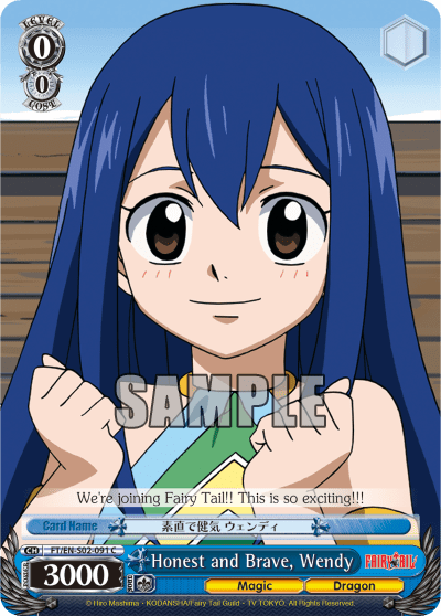 Honest and Brave, Wendy (FT/EN-S02-091) — FAIRY TAIL ver.E