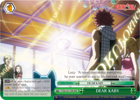 DEAR KABY (FT/EN-S02-T09R) — [TD] FAIRY TAIL ver.E