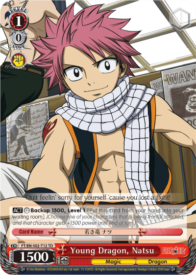 Young Dragon, Natsu (FT/EN-S02-T12) — [TD] FAIRY TAIL ver.E