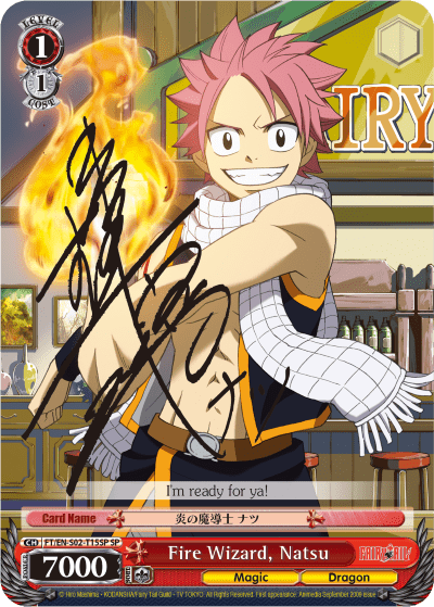 Fire Wizard, Natsu (FT/EN-S02-T15SP) — [TD] FAIRY TAIL ver.E