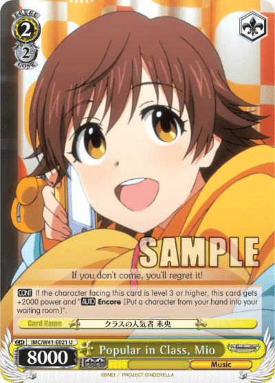 Popular in Class, Mio (IMC/W41-E021) — THE IDOLM@STER CINDERELLA GIRLS