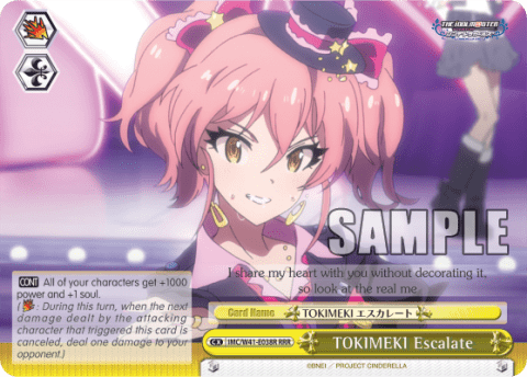 TOKIMEKI Escalate (IMC/W41-E038R) — THE IDOLM@STER CINDERELLA GIRLS