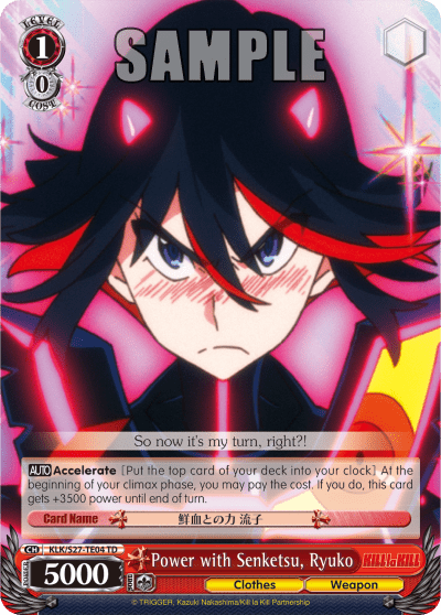 Power with Senketsu, Ryuko (KLK/S27-TE04) — [TD] KILL la KILL