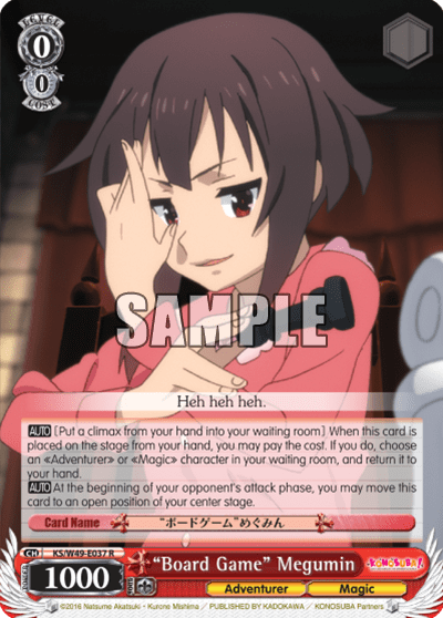 “Board Game” Megumin (KS/W49-E037) — KONOSUBA -God’s blessing on this wonderful world!