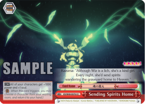 Sending Spirits Home (KS/W49-E070) — KONOSUBA -God’s blessing on this wonderful world!