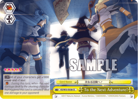 To the Next Adventure! (KS/W55-E038) — KONOSUBA -God’s blessing on this wonderful world! 2