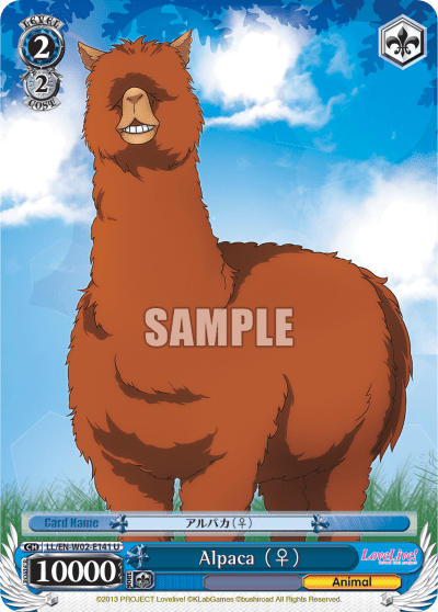 Alpaca （♀） (LL/EN-W02-E141) — Love Live! DX Vol.2