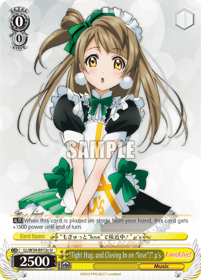 "Tight Hug, and Closing In on "love"!" μ's (LL/W24-E012c) — Love Live!